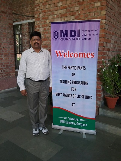 Training Programme for MDRT Agents, MDI Campus, Gurgaon.